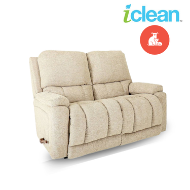 GREYSON iClean Pet Friendly Fabric Motion Reclining Loveseat