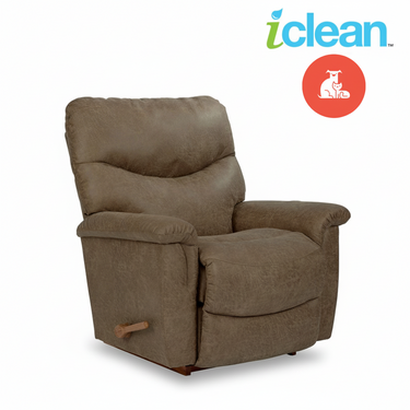 JAMES iClean Pet Friendly Fabric Rocker Recliner