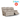 PINNACLE iClean Pet Friendly Fabric Motion Reclining Sofa with Drop Down Table
