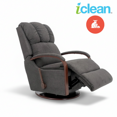 HARBOR TOWN iClean Pet Friendly Fabric Reclina-Glider Recliner