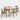 AOMORI DINING SET FOR 6