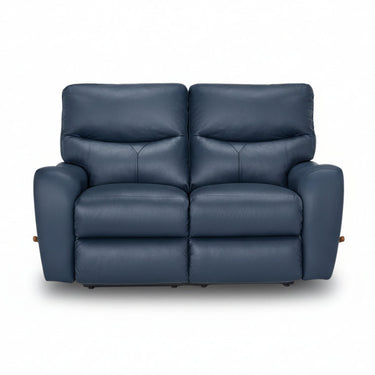 JONES Full Leather Motion Reclining Loveseat