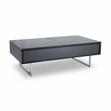 BOSTON DUO CENTER TABLE (BLACK MARBLE) (5928260141217)