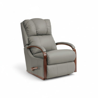 HARBOR TOWN All Leather Rocker Recliner (Wood) (7600811442403)