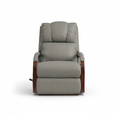 HARBOR TOWN All Leather Rocker Recliner (Wood) (7600811442403)