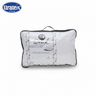 White Wink Pure pillow with dark piping trim