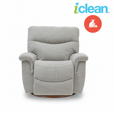 JAMES iClean Pet Friendly Fabric Reclina-Glider Recliner