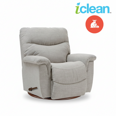 JAMES iClean Pet Friendly Fabric Reclina-Glider Recliner