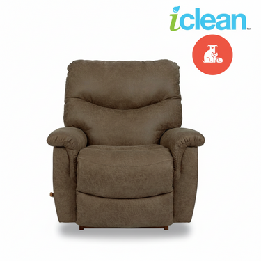 JAMES iClean Pet Friendly Fabric Rocker Recliner