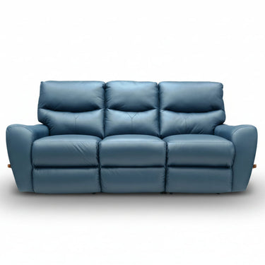JONES Full Leather Motion Reclining Sofa