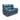 JONES Full Leather Motion Reclining Loveseat