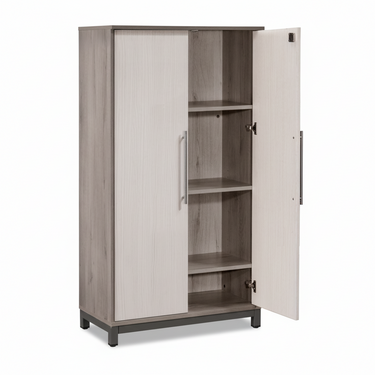 MX3 MEDIUM HEIGHT CABINET WITH WOODEN DOOR