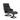 ROSLIN Full Leather Pedestal Chair
