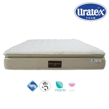 SENSO MEMORY EXTRA MATTRESS by Uratex Premium (5508602757281)