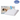 SENSO MEMORY cervical memory foam pillow, white with gray side contour