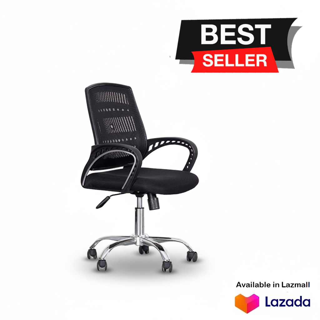 STANTON OFFICE CHAIR BLACK - Main Image