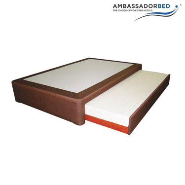 UPHOLSTERED BOXBED WITH PULL OUT by AMBASSADOR BED (6766983282849)