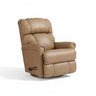 PINNACLE All Leather Swivel Glider-Rocker Recliner (6634588733601)